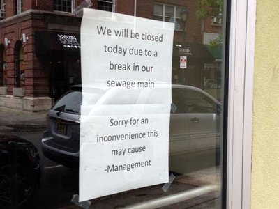 Main Sewer Pipe Burst Bad Luck For One Philly Restaurant